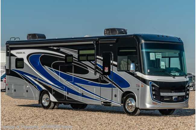 2021 Entegra Coach Vision XL 34G W/ OH loft, Combo W/D, Customer Value Pkg, Theater Seating