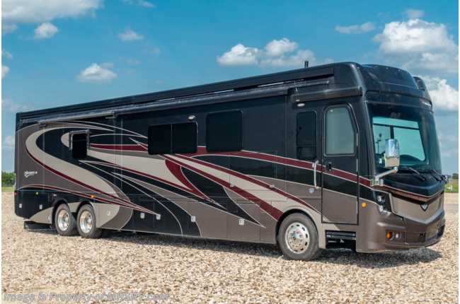 2018 Fleetwood Discovery LXE 44H Bath & 1/2 W/ King, W/D, 4 TVs, Aqua Hot Consignment RV