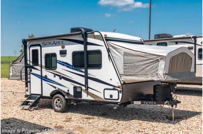 2019 Palomino Solaire 147 X Bunk Model W/ Ext Shower, Oven, Flat Panel TV
