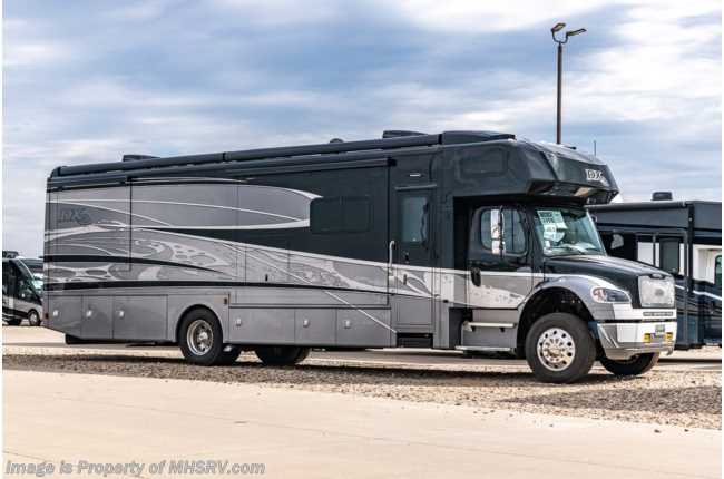 2022 Dynamax Corp DX3 37TS Super C W/Chrome Pkg, Cab Over, Entertainment Center, Mobile Eye, Sat & Nav