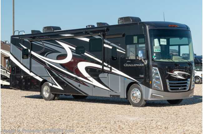 2021 Thor Motor Coach Challenger 37FH Bath &amp; 1/2 RV W/ King Bed, OH Loft, Ext TV