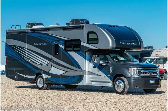 2021 Thor Motor Coach Magnitude XG32 4x4 330HP Diesel Super C W/ Child Safety Tether &amp; Theater Seats