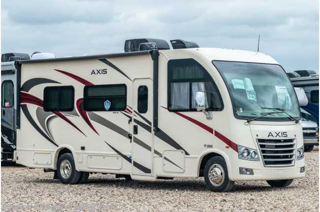 2021 Thor Motor Coach Axis 24.3 RV W/ Home Collection, Stabilizers, Pwr. Driver Seat, Solar