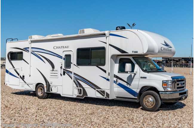 2020 Thor Motor Coach Chateau 31WV W/ 4KW Gen, 2 A/Cs, Ext Shower, Flat Panel TV