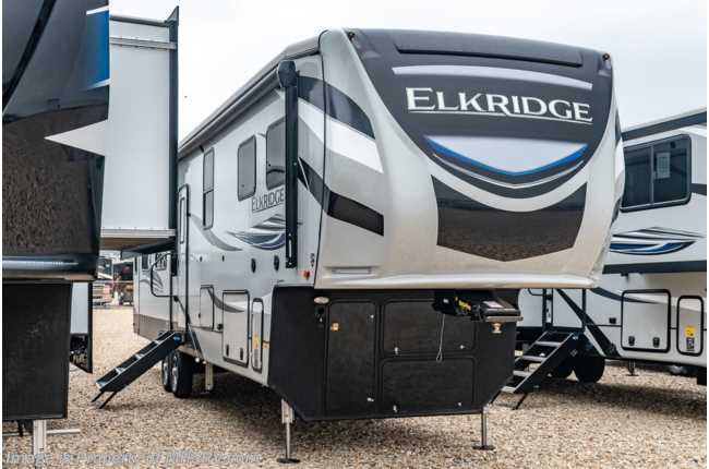 2021 Heartland RV ElkRidge ER 38 MB Bunk Model W/ Bedroom TV, Cold Climate Control Pkg, Booth Dinette