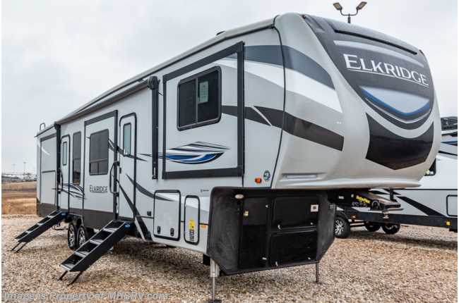 2021 Heartland RV ElkRidge ER 38 FLIK W/ Bedroom TV, Cold Climate Control Pkg, King Bed
