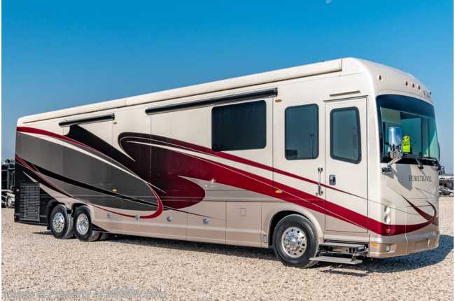 2016 Foretravel IH-45 IH-45 Bath &amp; 1/2 W/ 600HP, 3 Cameras, King, Stack W/D &amp; Ext TV Consignment RV