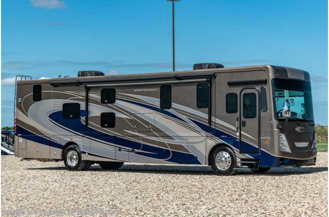 2021 Sportscoach Sportscoach 402TS 2 Full Bath, Bunk Model, Theater Seats, W/D, Dual Pane Glass, Tile Floors &amp; More!