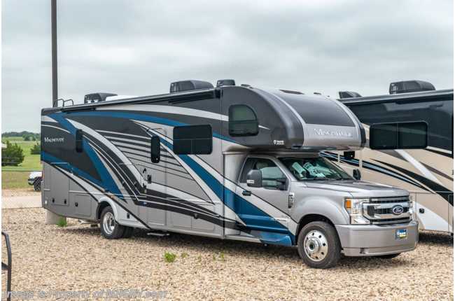 2022 Thor Motor Coach Magnitude RB34 4x4 Bunk Model Super C RV W/Ford® 330HP Diesel, Theater Sofa, Exterior Kitchen &amp; More!