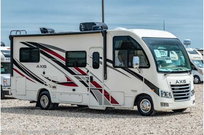 2022 Thor Motor Coach Axis 24.1 RV W/ King Conversion, Stabilizers, Solar