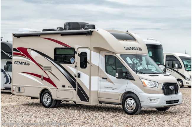 2021 Thor Motor Coach Gemini 23TW All-Wheel Drive (AWD) Luxury B+ EcoBoost® Edition W/ 15K BTU A/C & Home Collection