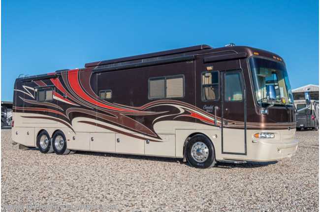 2008 Monaco RV Camelot 42DSQ W/ Ceiling Fans, Pwr Pedals, W/D, 2 TVs &amp; 3 Cameras Consignment RV