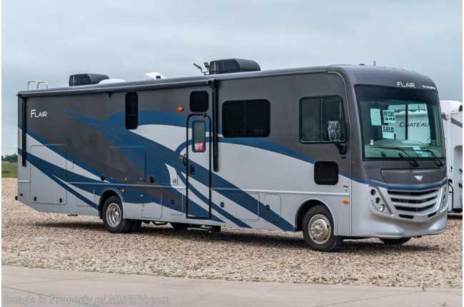 2021 Fleetwood Flair 34J Bunk Model W/ Theater Seats, Oceanfront Collection, FBP &amp; King Bed