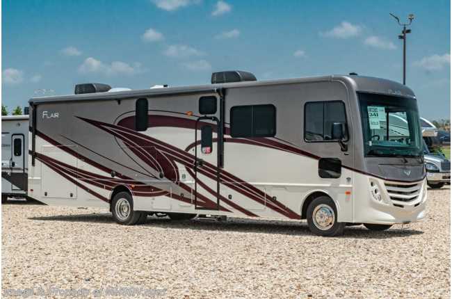 2022 Fleetwood Flair 34J Bunk Model W/ Theater Seats, FBP, Steering Stabilizer &amp; King Bed