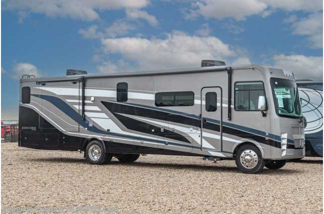 2023 Coachmen Encore 375RB Bath &amp; 1/2 Bunk Model W/B-O-W Living System, King Bed w/ Storage System, Fireplace, Stack W/D &amp; More!