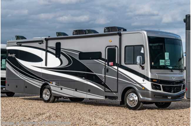 2021 Fleetwood Bounder 35K Bath &amp; 1/2 W/ Oceanfront Collection, Theater Seats, Combo W/D, 35th Anniversary