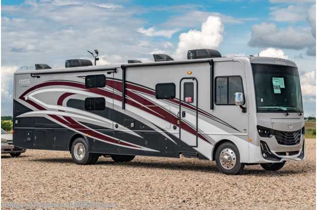2021 Fleetwood Fortis 36DB 2 Full Bath Bunk Model W/ Oceanfront Collection, King Bed, W/D, Pwr Driver Seat