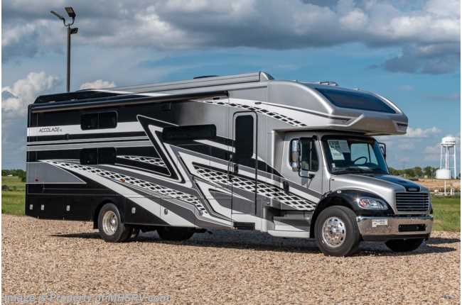 2023 Entegra Coach Accolade XL 37L Bunk Model Super C Diesel W/ 360HP, E-Z™ Drive, Aqua-Hot®, W/D &amp; More!