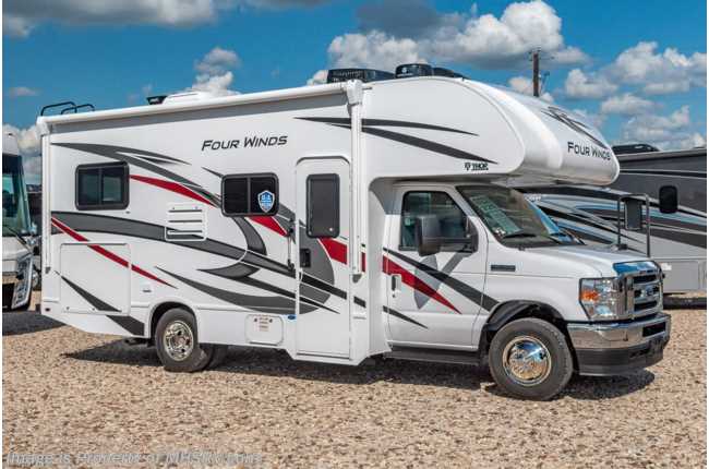 2023 Thor Motor Coach Four Winds 22E W/ Upgraded A/C, Ext TV, Heated Remote Mirrors &amp; Ext. Shower