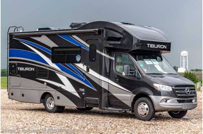 2022 Thor Motor Coach Tiburon 24FB Sprinter Dsl W/ FBP, Auto Jacks, Safety Tether & 3.2KW Onan Gen