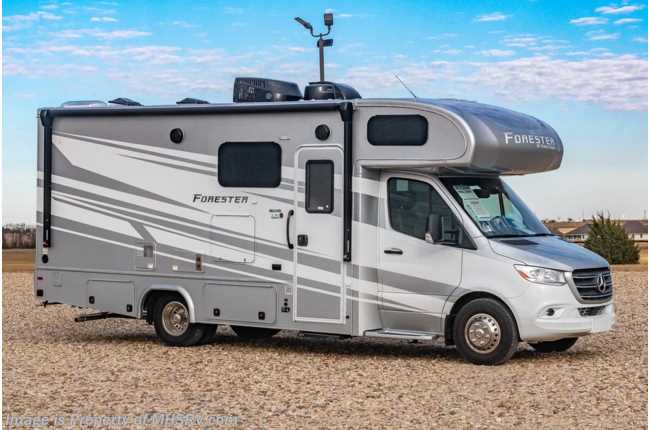 2023 Forest River Forester MBS 2401T Sprinter Diesel W/ Murphy Bed, Auto Jacks, Ext TV &amp; More