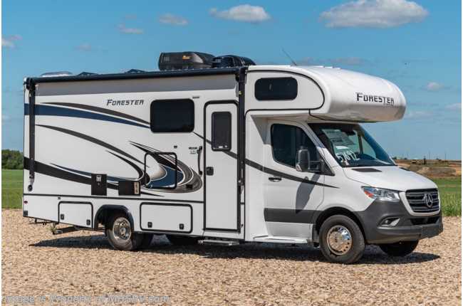 2022 Forest River Forester MBS 2401T Sprinter Diesel W/ Murphy Bed, Auto Jacks, Ext TV &amp; 15K A/C