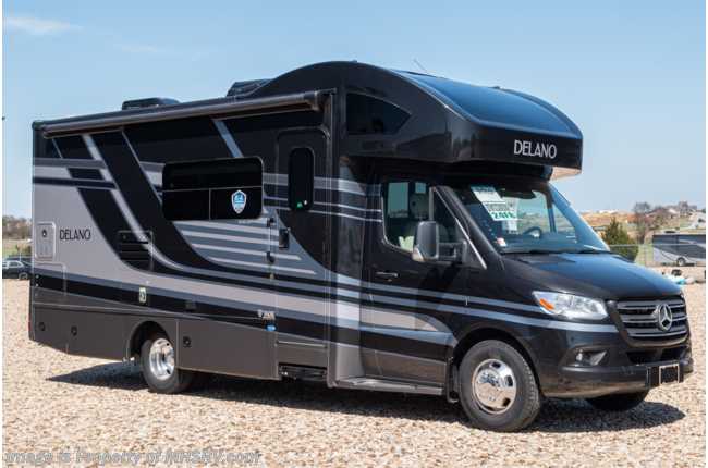 2022 Thor Motor Coach Delano Sprinter 24FB Sprinter Diesel RV for Sale W/ FBP, Auto Jacks & 3.2KW Gen