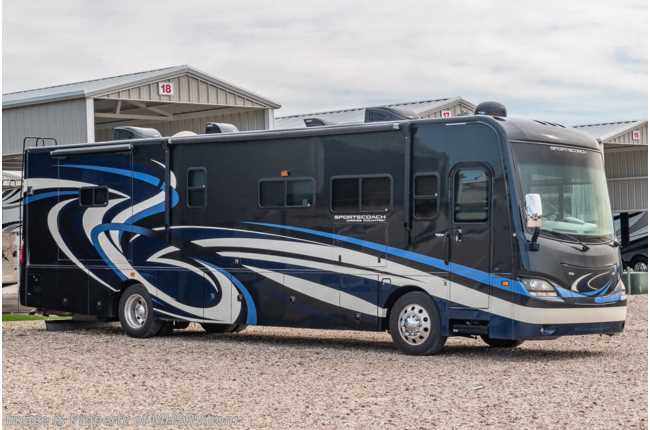 2014 Sportscoach Cross Country 385DS Bunk Model W/ 3 Cameras, 340HP, 2 A/Cs, King, W/D &amp; Ext TV