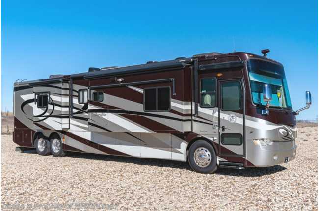 2010 Tiffin Allegro Bus 43 QGP Bath & 1/2 W/ Aqua Hot, King Bed, 3 A/Cs, Ext TV, Stack W/D Consignment RV