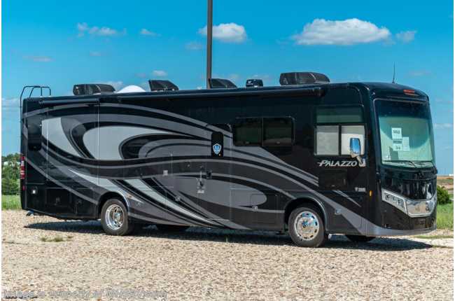 2022 Thor Motor Coach Palazzo 33.6 Diesel Pusher W/Pwr OH Loft, Theater Seats, 3 Cameras
