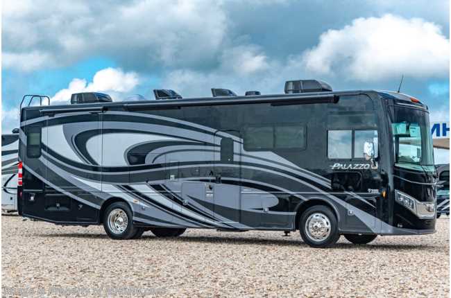 2022 Thor Motor Coach Palazzo 33.5 Bunk House Diesel Pusher W/ Pwr OH Loft, 3 Cameras