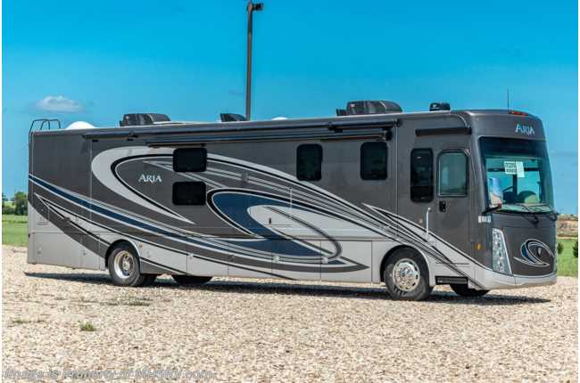2022 Thor Motor Coach Aria 4000 2 Full Bath, Bunk Model 360HP Diesel RV W/ King Bed, Stack W/D