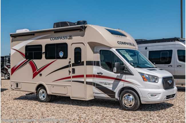 2022 Thor Motor Coach Compass 23TE All-Wheel Drive (AWD) Luxury B+ EcoBoost® Edition W/ Murphy Bed, Home Collection &amp; 15K A/C