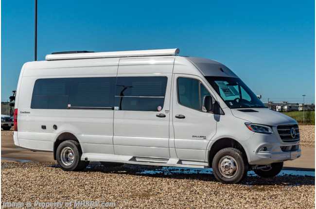 2022 Coachmen Galleria 24FL 4x4 Sprinter Diesel W/ 20K BTU A/C, Solar, Sumo Springs, Rims, Bike Rack