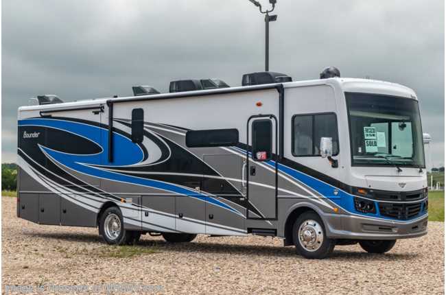 2021 Fleetwood Bounder 35K Bath &amp; 1/2 W/ Theater Seats, 35th Anniversary Edition, Sat, Sumo Springs