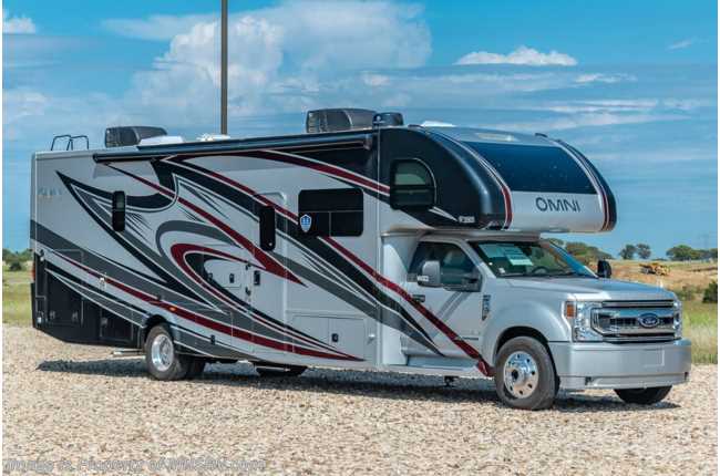 2022 Thor Motor Coach Omni RS36 4x4 Bunk Model Super C W/Ford® F600 Chassis, Theater Seats, Exterior Kitchen