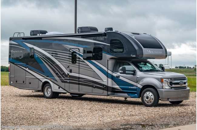 2022 Thor Motor Coach Magnitude RB34 4x4 Bunk Model Super C RV W/ Ford® 330HP Diesel, Theater Seats, Exterior Kitchen