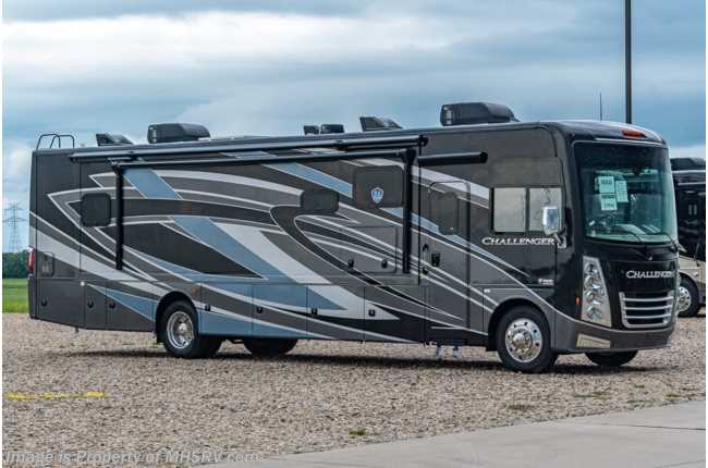 2022 Thor Motor Coach Challenger 37FH Bath &amp; 1/2 RV W/ Inclining King Bed, OH Loft, Ext TV, Theater Seats