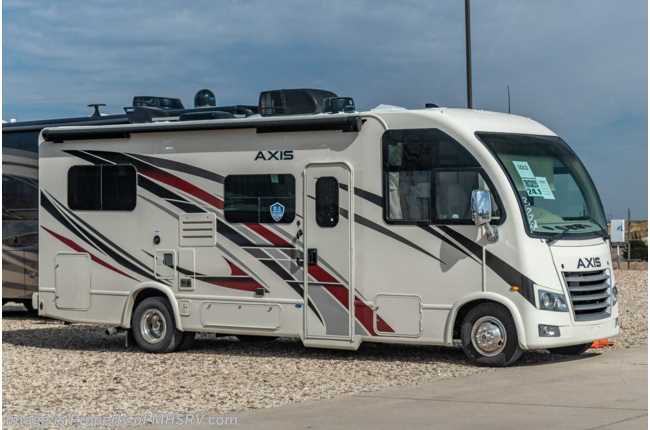 2022 Thor Motor Coach Axis 24.1 W/ Solar, King Conversion, Stabilizing System, Power Driver Seat & More