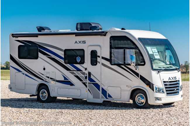 2022 Thor Motor Coach Axis 24.1 W/ Home Collection, Solar, King Conversion