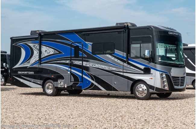 2022 Forest River Georgetown GT7 32J7 W/ Theater Seating, Pwr Tilt Bed &amp; Stack W/D