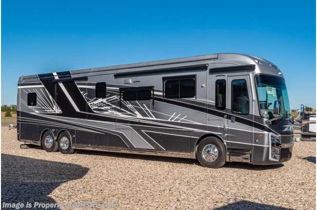 2023 Entegra Coach Cornerstone 45W Bath &amp; 1/2 W/ 605HP, Theater Seats, Stonewall Cabinetry, Sleep Number King Bed &amp; Solar