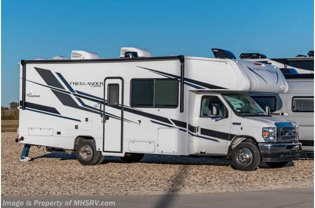 2022 Coachmen Freelander  26DS W/ Stabilizer Jacks, Heated Mirrors, Exterior Entertainment, CRV Pkg