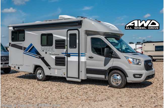 2023 Coachmen Cross Trail 20XG All-Wheel Drive (AWD) EcoBoost ® W/380W Solar Upgrade, 3 Cams