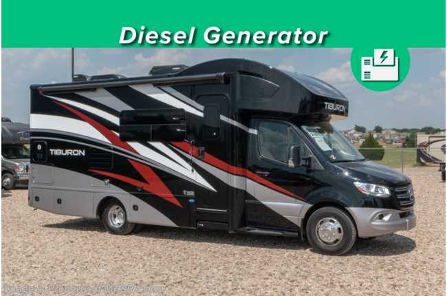 2023 Thor Motor Coach Tiburon 24FB Sprinter W/ Auto Leveling, Diesel Generator & More