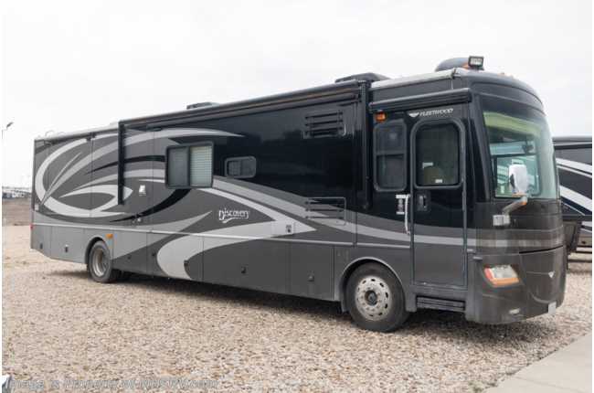 2008 Fleetwood Discovery 40X W/ 3 Cameras, 350HP, W/D, Oven, 2 A/Cs, Exterior Entertainment