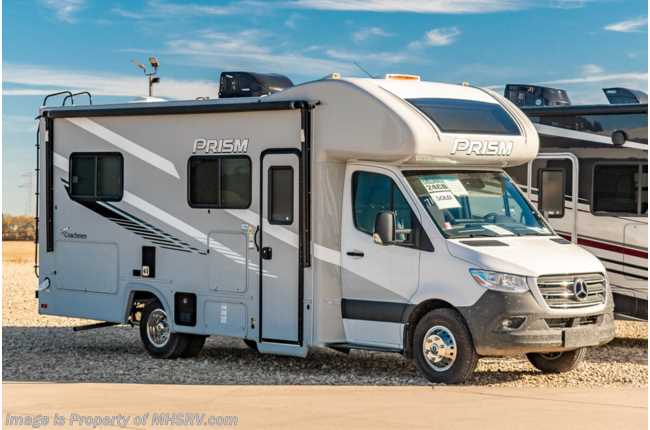 2022 Coachmen Prism Select 24CB Sprinter Diesel W/ Prism Select Package, Stabilizers, Exterior TV