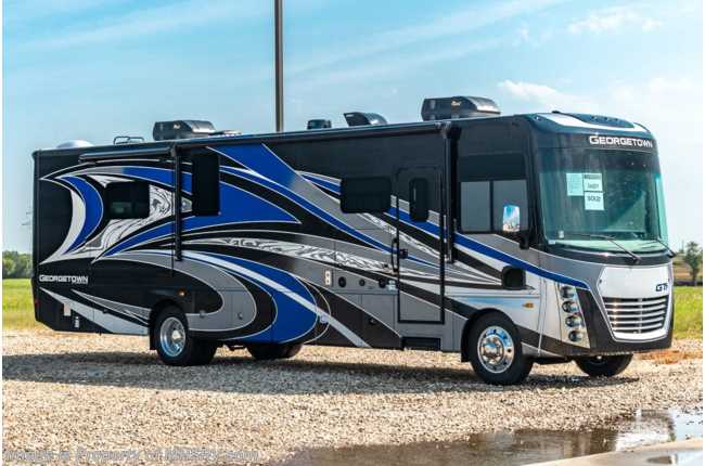 2022 Forest River Georgetown GT7 36D7 Bath &amp; 1/2 W/ Theater Seating, FBP, Stack W/D, King Bed, Dual Pane