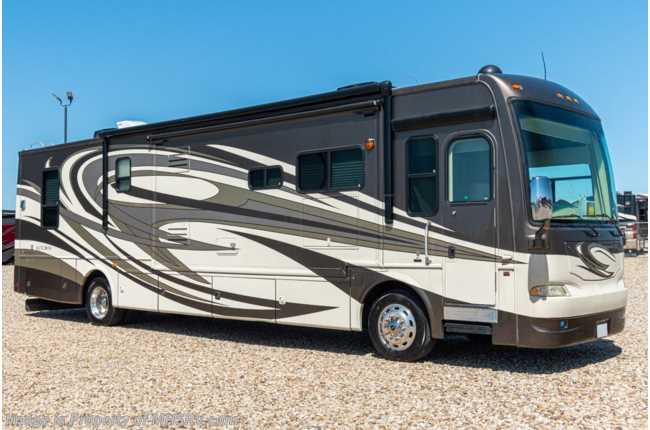 2011 Damon Astoria 40KT W/ King, Solid Surface Counters, Dual Pane, W/D, Exterior Entertainment Consignment RV