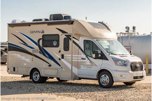 2022 Thor Motor Coach Gemini 23TW All-Wheel Drive (AWD) Luxury B+ EcoBoost® Edition W/ Home Collection